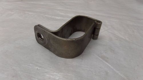 Harley touring road king electra &amp; street glide exhaust pipe mount bracket clamp