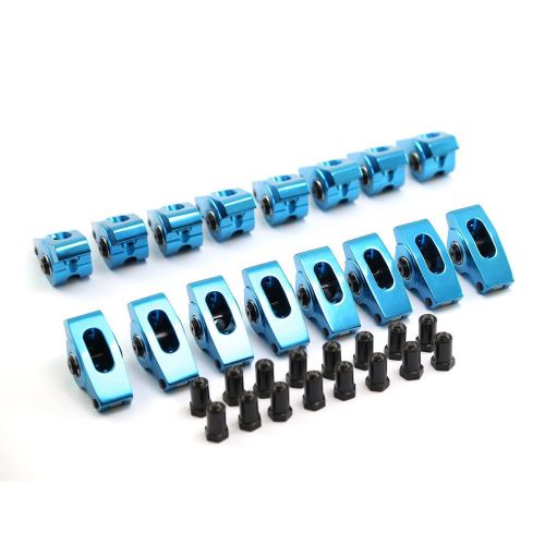 Purchase SBC Aluminum Roller Rockers Black Label 1.5 Ratio 3/8" 350 383