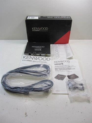 Kenwood ktc-sr902 sirius satellite radio tuner
