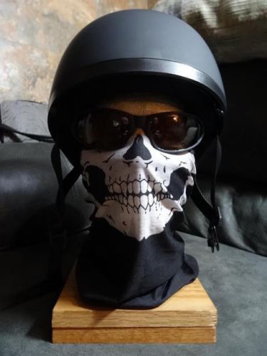 Motorcycle biker paintball skull black face mask multi function scarf balaclava