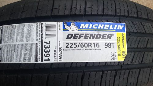 New michelin defender 225/60r16 tire green x