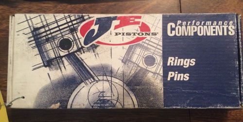 J.e. 927-2750-15-52s  non coated je wrist pins sbc nascar ford new! rods pistons