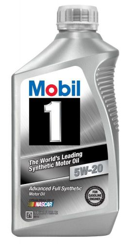 Mobil 1 44975 5w-20 synthetic motor oil - 1 quart (pack of 6)