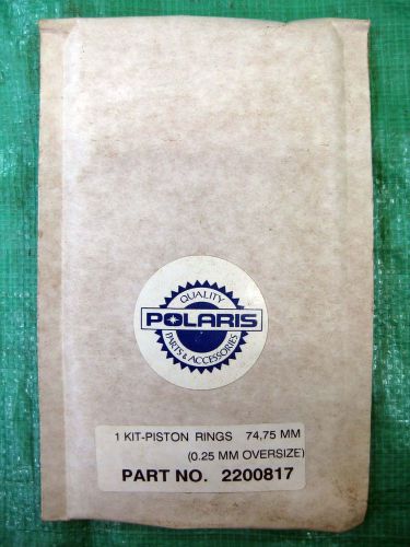 Oem polaris 0.25 o/s 74mm 75 mm piston rings 2200817 sl 900 1050 sl900 sl1050
