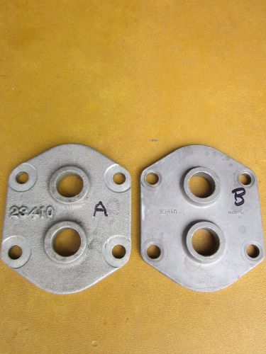 Aircraft continental oil pump plate23410 used (qty 2) c75-o200