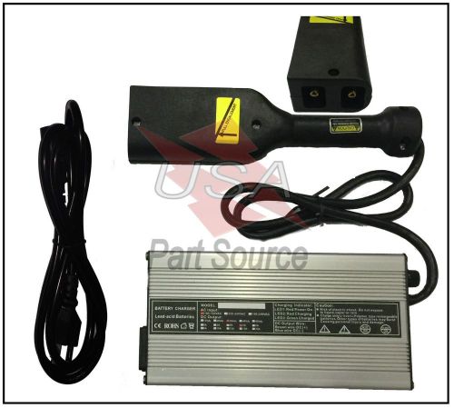 36v ds battery charger powerwise txt medalist golf cart &#034;d&#034; style club car
