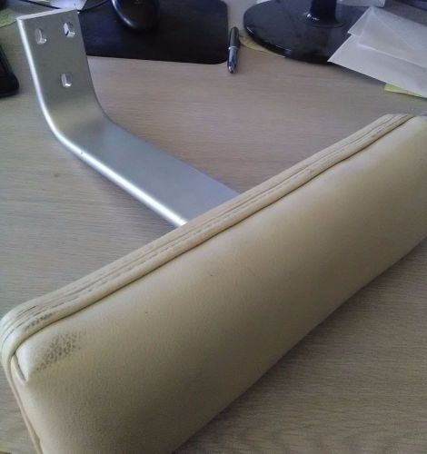 Boat seat chair armrest