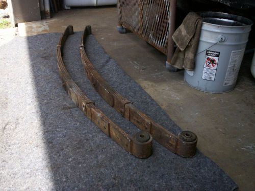 1968 dodge charger rear leaf springs