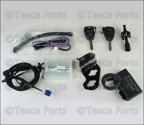 Brand new oem mopar one way remote start kit 2013-2015 jeep wrangler #82213625