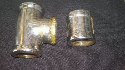 Fire suppression   fitting 3/8  cr17  and tee