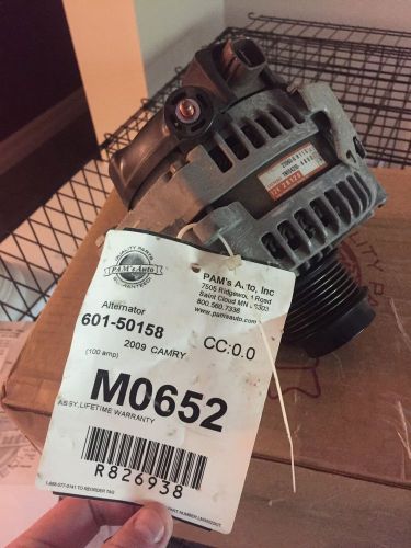 2010 2011 toyota camry 2.5l 100 amp alternator 85k.  5th number of vin is e.