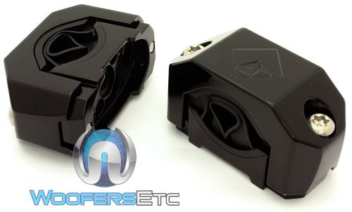 Rockford fosgate pm-cl2b black marine aluminum wakeboard tower speaker clamps