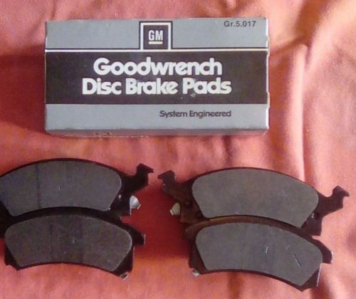 Gm part gr.5.017 disc brake pads