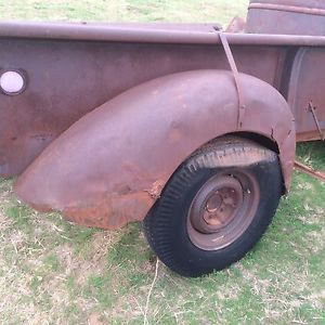 1940 chevy chevrolet truck rear passenger fender {free u.s. shipping}