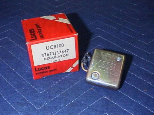 Nos lucas voltage regulator ucb 100 37672a/19tr austin morris/ford/jaguar/