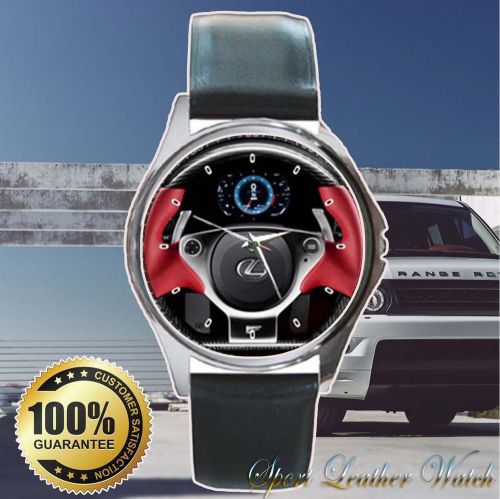 Lexus lfa - steering wheel  leather watch