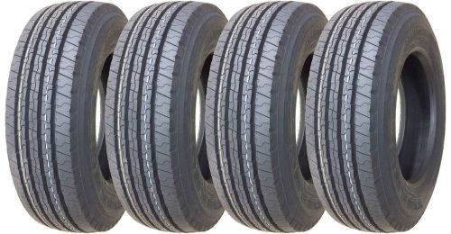 4 new triangle premium 225/70r19.5 14 pr all position truck/trailer tires