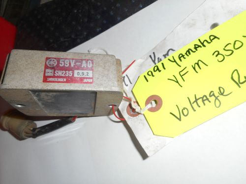 Yamaha yfm350x-yfm225-ytm220 voltage regulator --sh235 59v-a0