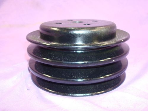 Mercruiser alpha one 3 groove v water pump pulley v6 v8 4.3 5.0 5.7l pn: 15120
