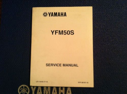 Oem yamaha atv service manual 2004 yfm50s lit-11616-17-13