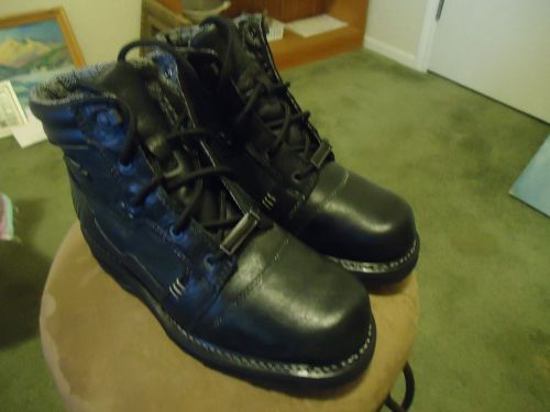 Harley davidson boots size 8, never worn black leather.bought 6-26-16