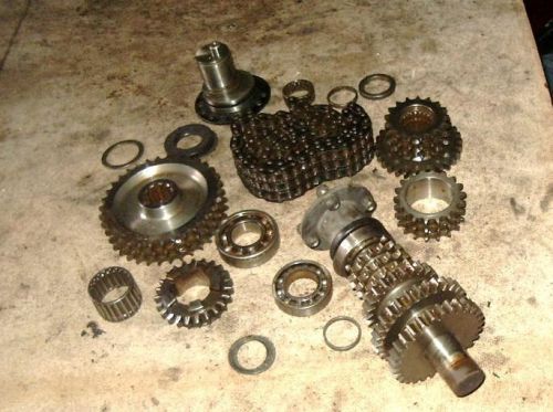 1988/91 nordik 50 skidoo reverse chaincase gear setup