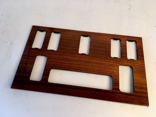 Mercedes-benz w126 zebrano wood climate control cover gen i came from 1984