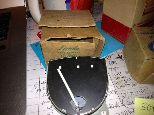 1950 1951 lincoln oil pressure gauge nos in the box ol-9273 genuine lincoln part