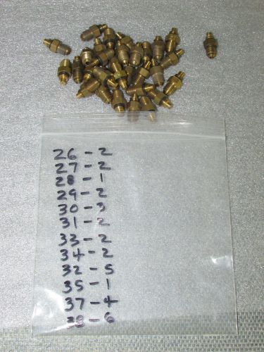 32 pcs enderle nozzles /jets fuel injection drag racing dragster group 1