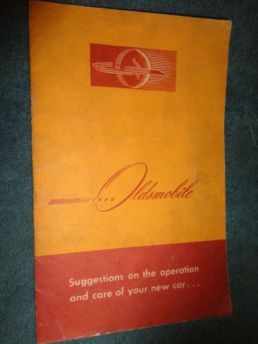 1948 oldsmobile owner&#039;s manual / owner&#039;s guide book /  original