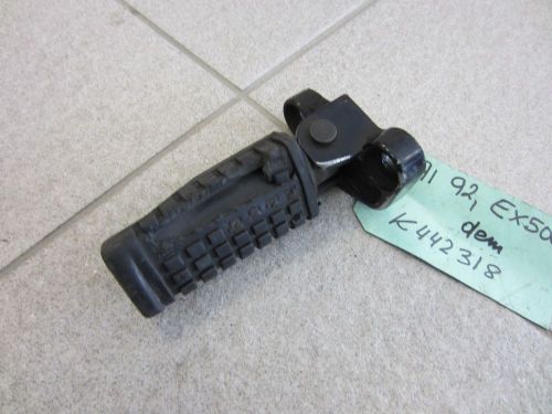 88 89 90 91  kawasaki ex500 ex 500 front left side foot peg