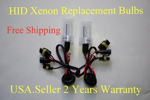 1 pair-hid xenon replacement bulbs-h1/h3/h7/h10/h11/9005/9006/880/5202