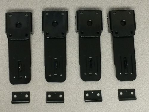 4 locking rv pop up tent camper black lid latch new