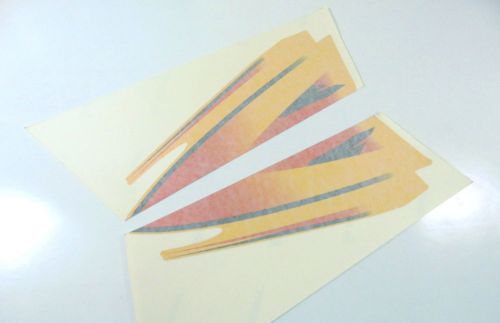 2003 genuine ski-doo rev mxz 600 ho 800 lh rh lower side oem decals 415128542