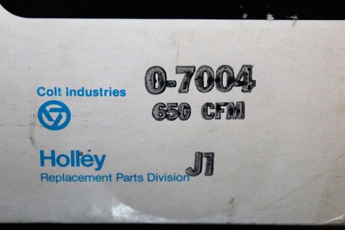 Mopar holley 650 cfm carb nos
