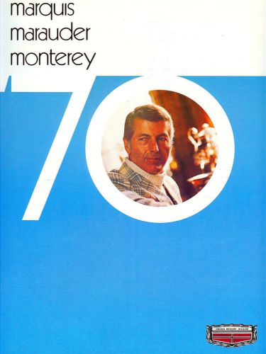 1970 mercury brochure -marquis-monterey-marauder x-100