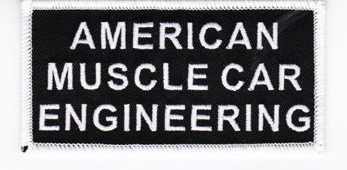 American muscle cadillac iron on patch embroidered buick pontiac mercury amc