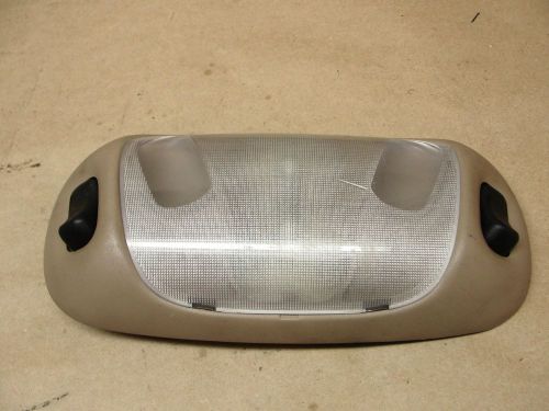Ford superduty f150 250 350 excursion oem overhead interior dome light 92-07 tan