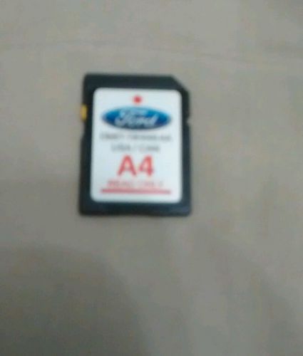 Ford lincoln mytouch isync navigation a4 sd map card