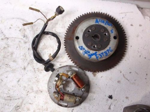 Yamaha exciter 570 snowmobile ignition stator/electric start ring gear flywheel