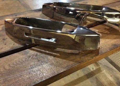 Oem recycled 1987 cadillac deville fleetwood rwd rear bumper ends