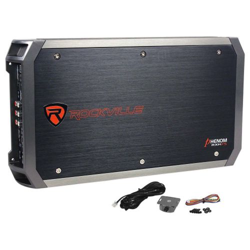Rockville rxh-f5 3200 watt peak/1600w rms 5 channel amplifier car stereo amp