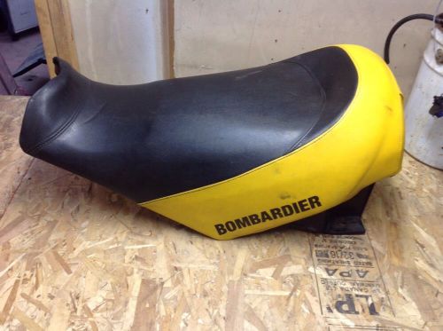 Skidoo ski doo brp rev mx z gsx seat black yellow 5110903d
