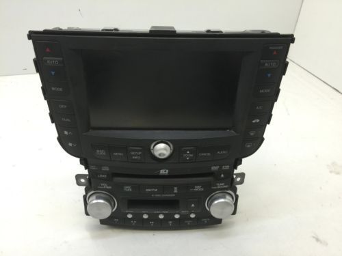 2004-2006 acura tl navigation cd player radio cassette player factory oem