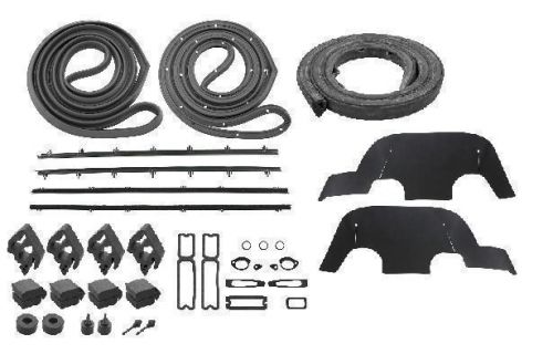 1966 el camino soffseal weatherstrip seal kit
