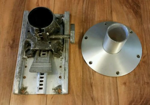 Springfield boat chair slide &amp; swivel trac lock &amp; fixed height pedestal