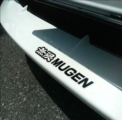 Mugen racing tuning sport 3m vinyl sticker decal bumper honda accord civic cr-v