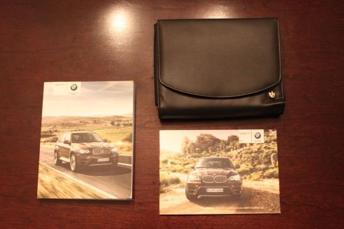 2012 bmw x5 35i 50i 35d xdrive x5m x6 35i 50i xdrive x6m oem owner&#039;s manual set