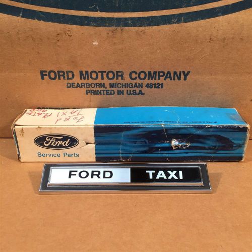 1970 nos ford galaxie front fender emblem ornament d0az-16098-a