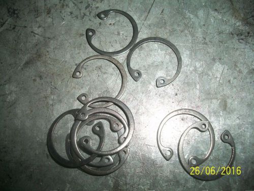 Bag of 10 good used 2004r/700r4/4l60e pump pressure regulator bore snap rings